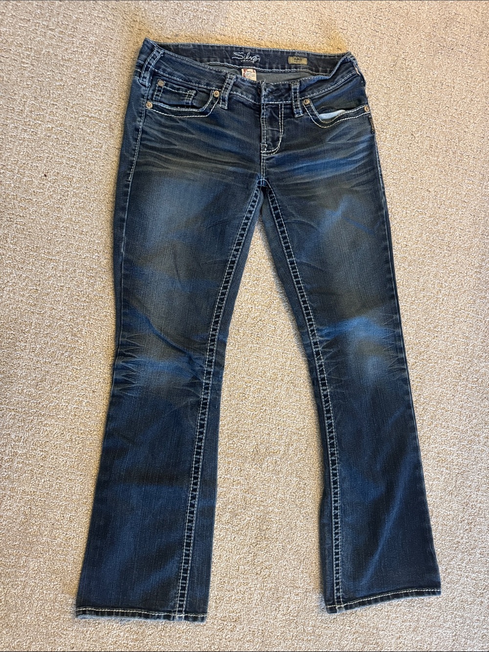 Silver Jeans Dark Blue bootcut Jeans